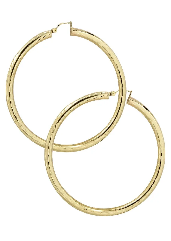 10k-gold-diamond-cut-hoop-earrings-customizable-size-1