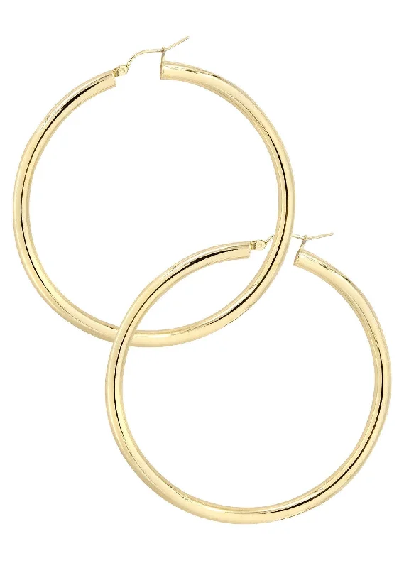 10k-gold-plain-hoop-hoop-earrings-customizable-size