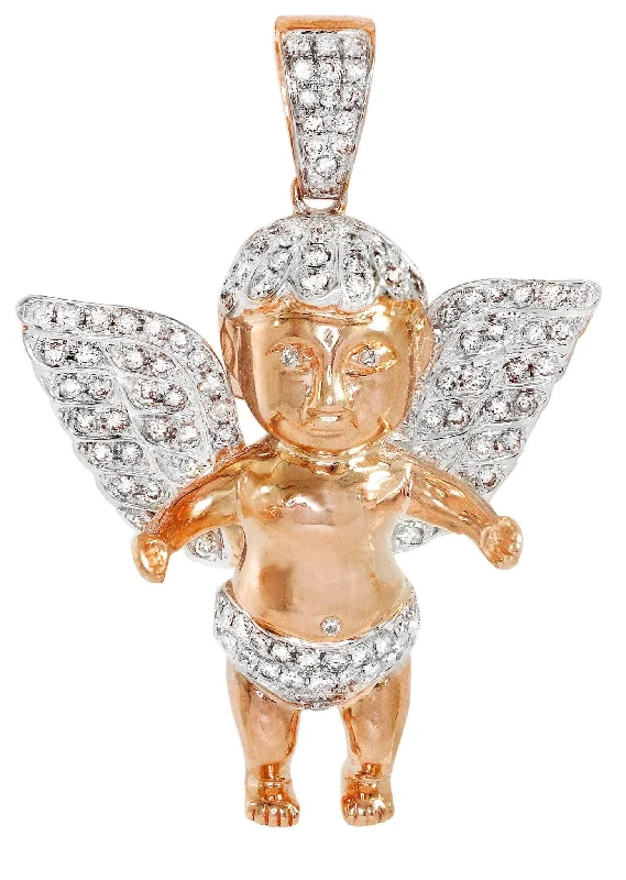 Diamond Angel Pendant | 16.36 Grams | 1.3 Carats