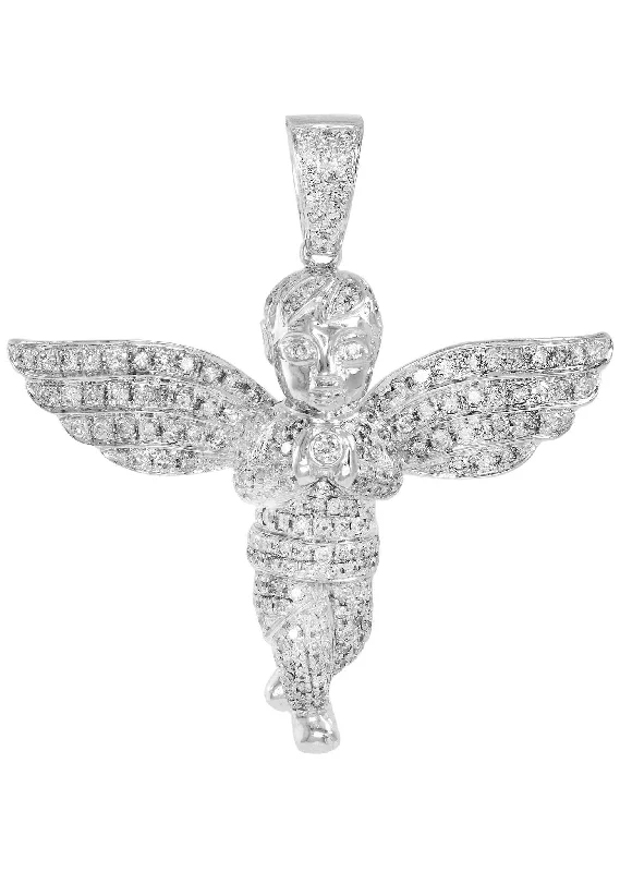 Diamond Angel Pendant | 16.13 Grams | 2.82 Carats