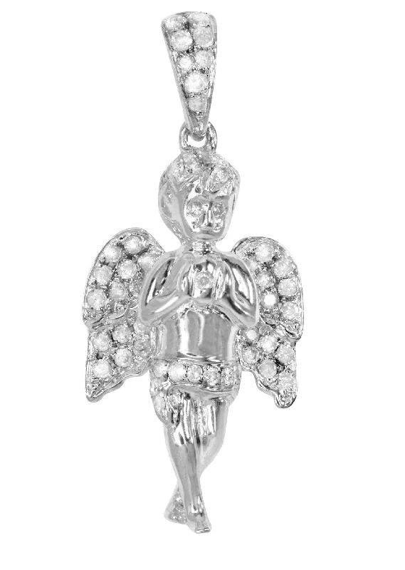 Diamond Angel Pendant | 4.09 Grams | 0.54 Carats