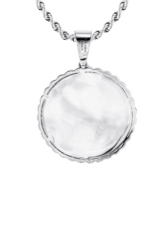 10k-white-gold-small-diamond-round-cuban-picture-pendant-rope-chain-appx-18-grams