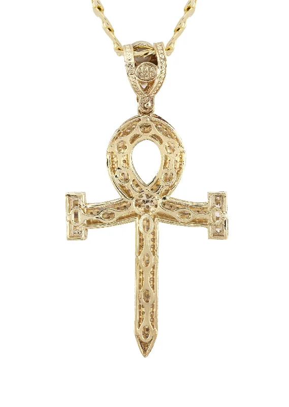 10k-yellow-gold-ankh-necklace-small-large-sizes