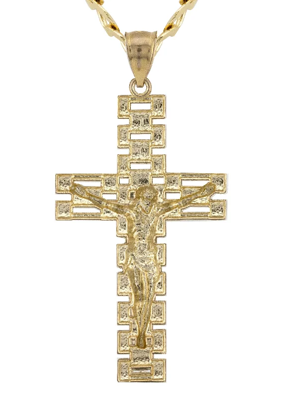 10k-yellow-gold-cross-necklace-small-large-sizes-10