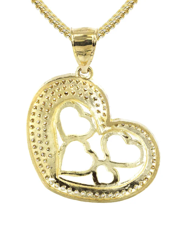 10k-yellow-gold-franco-chain-cz-heart-pendant-appx-12-9-grams