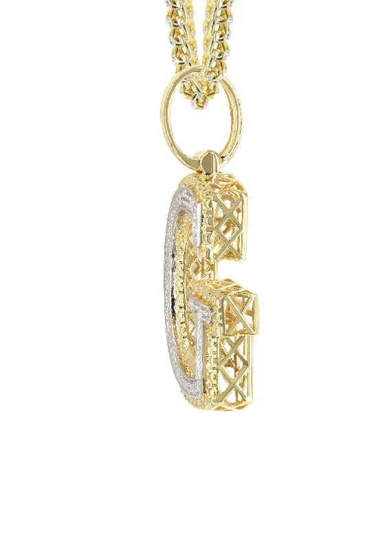 10k-yellow-gold-franco-chain-letter-g-pendant-appx-13-7-grams