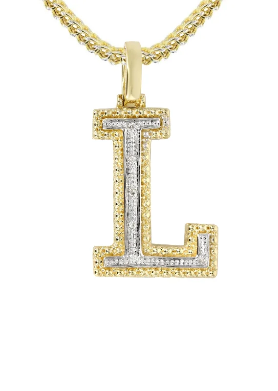 10k-yellow-gold-franco-chain-letter-l-pendant-appx-13-grams