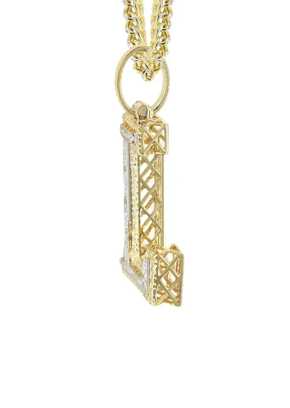 10k-yellow-gold-franco-chain-letter-l-pendant-appx-13-grams