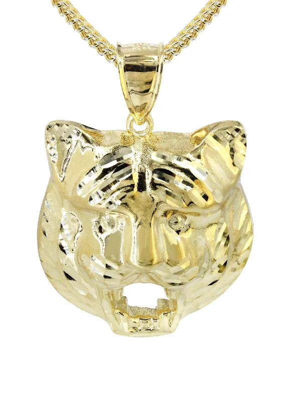 10k-yellow-gold-franco-chain-lion-head-pendant-appx-16-9-grams