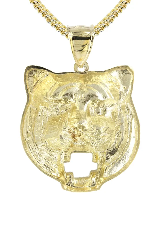 10k-yellow-gold-franco-chain-lion-head-pendant-appx-16-9-grams