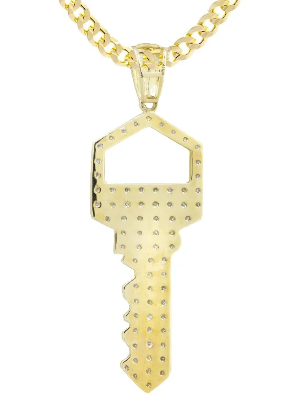 10k-yellow-gold-key-pendant-cuban-chain-0-45-carats