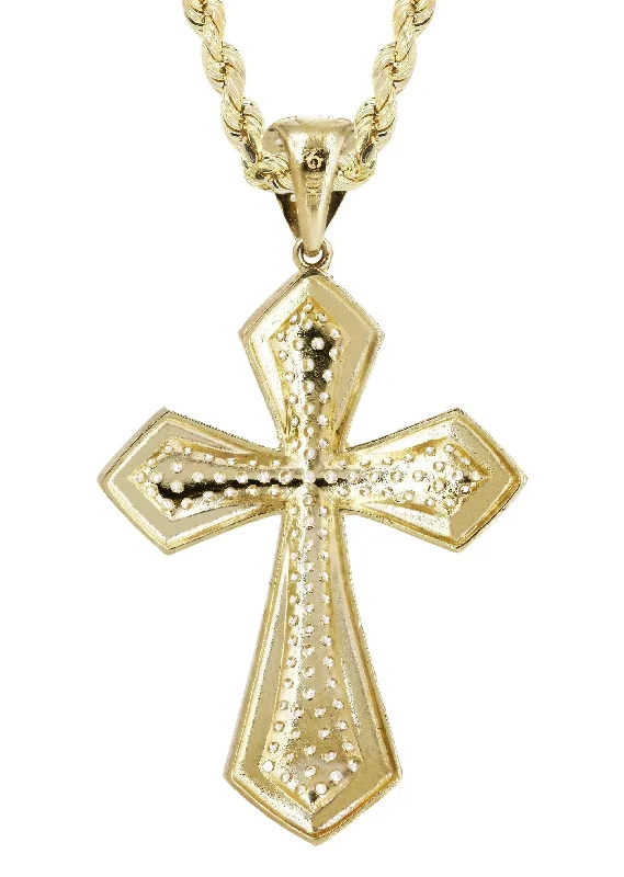 10k-yellow-gold-rope-chain-cz-cross-pendant-appx-14-9