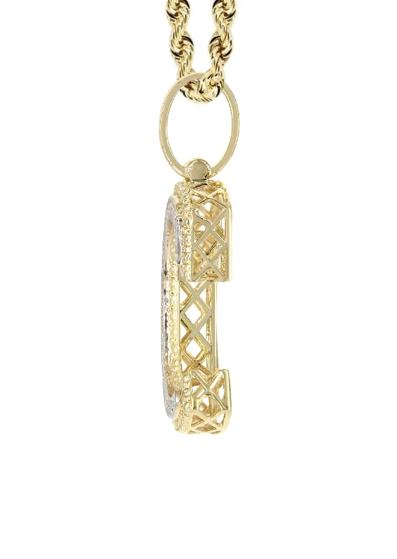 10k-yellow-gold-rope-chain-letter-c-pendant-appx-13-grams