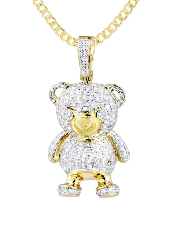 10k-yellow-gold-teddy-bear-pendant-cuban-chain-1-37-carats