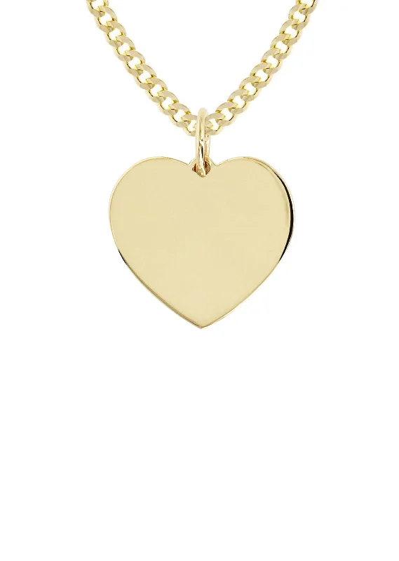 14k-gold-diamond-ladies-initial-heart-pendant-necklace