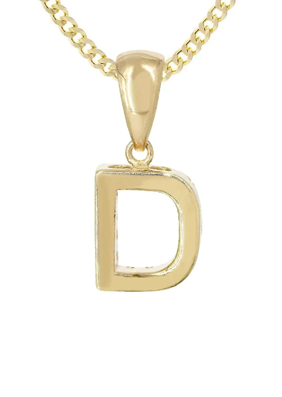 14k-gold-diamond-ladies-initial-pendant-and-cuban-chain-50-carat