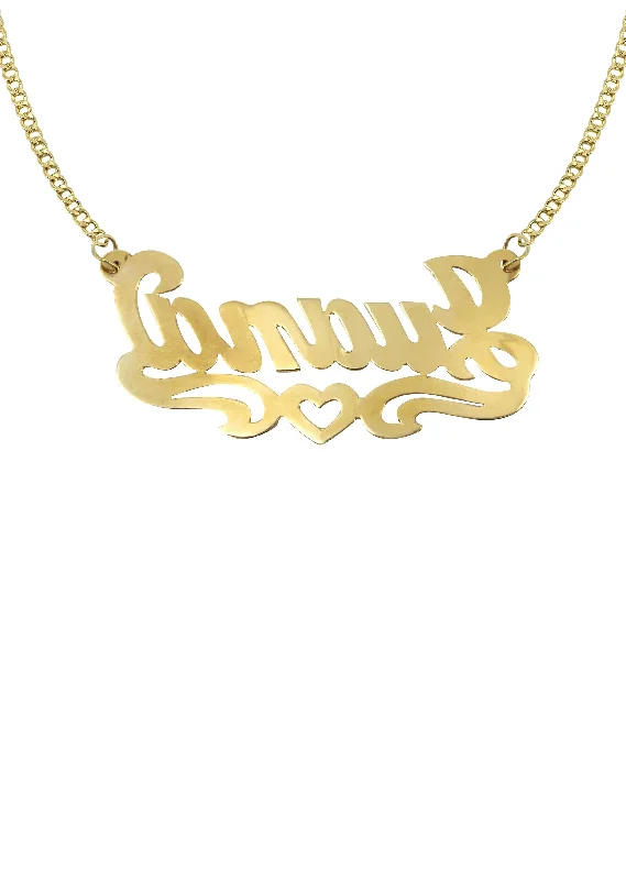 14k-ladies-diamond-cut-heart-name-plate-necklace-appx-7-6-grams