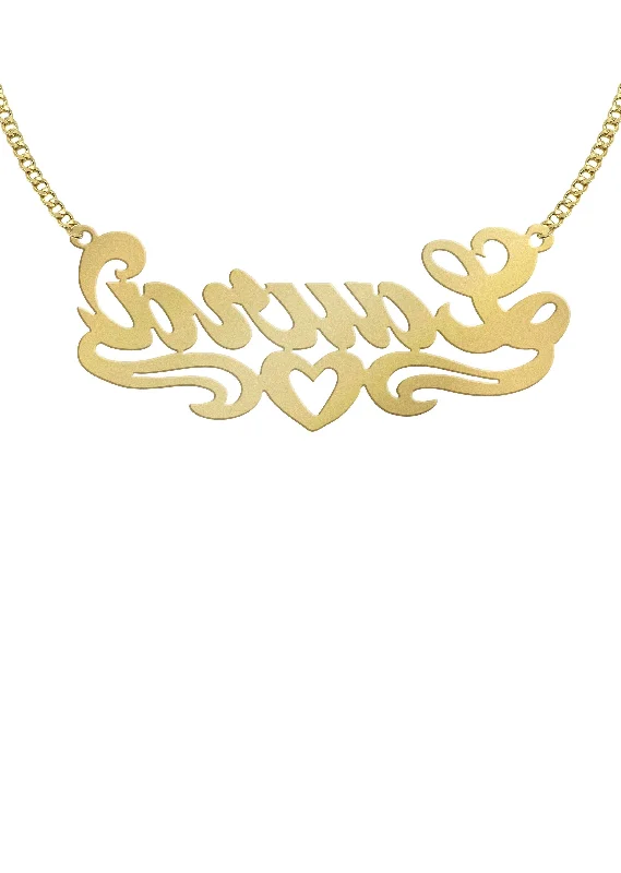 14k-ladies-diamond-cut-heart-name-plate-necklace-appx-8-grams