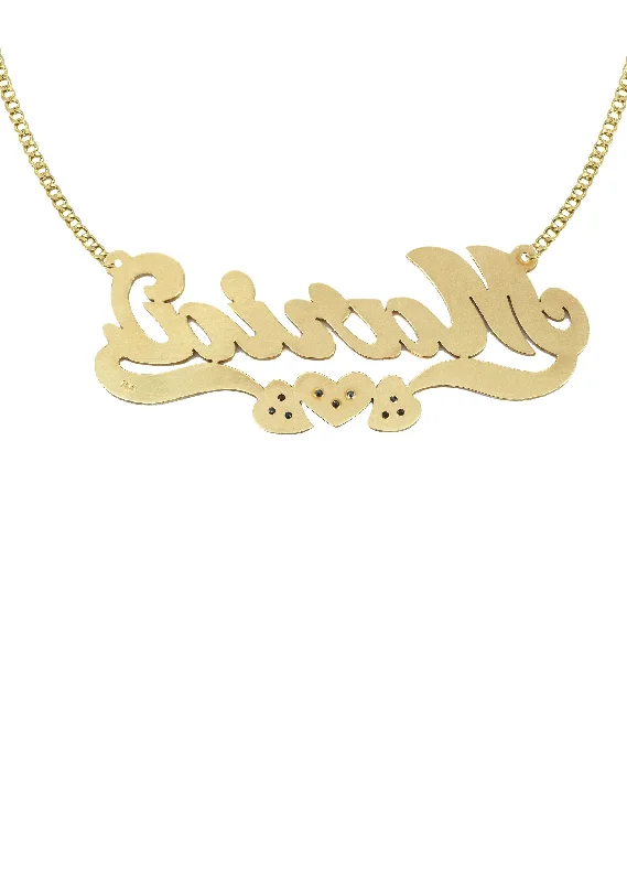 14k-ladies-diamond-heart-name-plate-necklace-appx-10-grams