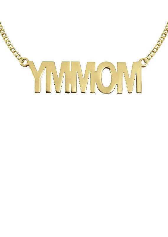 14k-ladies-mommy-name-plate-necklace-appx-6-1-grams