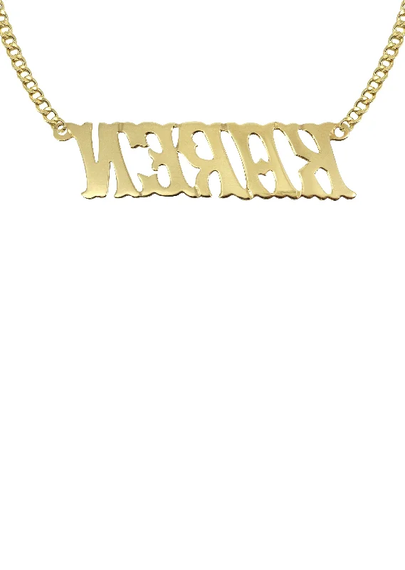 14k-ladies-name-plate-name-plate-necklace-appx-6-3-grams