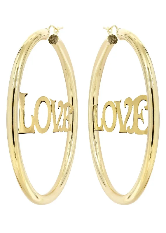 14k-ladies-plain-name-plate-hoop-earrings-1