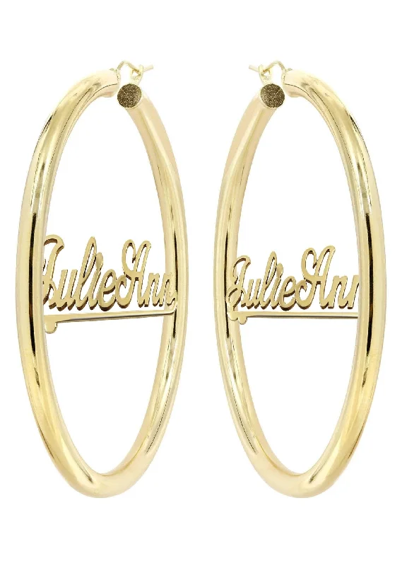 14k-ladies-two-name-name-plate-hoop-earrings