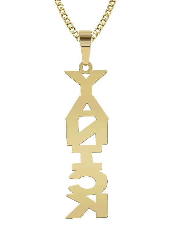 14k-ladies-vertical-with-diamonds-name-plate-necklace-appx-12-9-grams