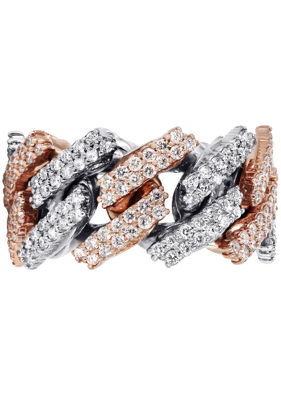 14k-rose-and-white-gold-diamond-cuban-link-ring-20-1-grams-4-05-carats