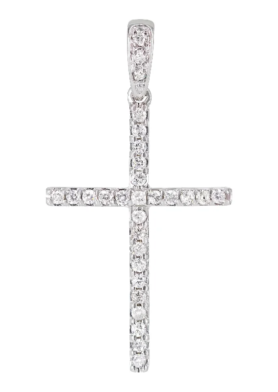 Diamond Cross Pendant | 1.10 Grams | 0.23 Carats