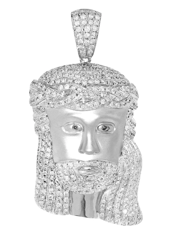 Diamond Jesus Piece | 64.06 Grams | 6.3 Carats