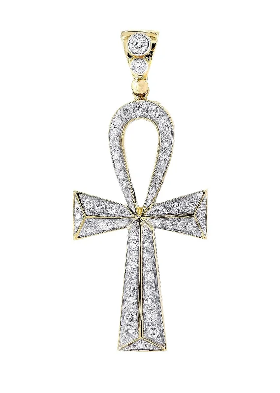 Diamond Cross Pendant |0.44 Carats | 3.71 Grams