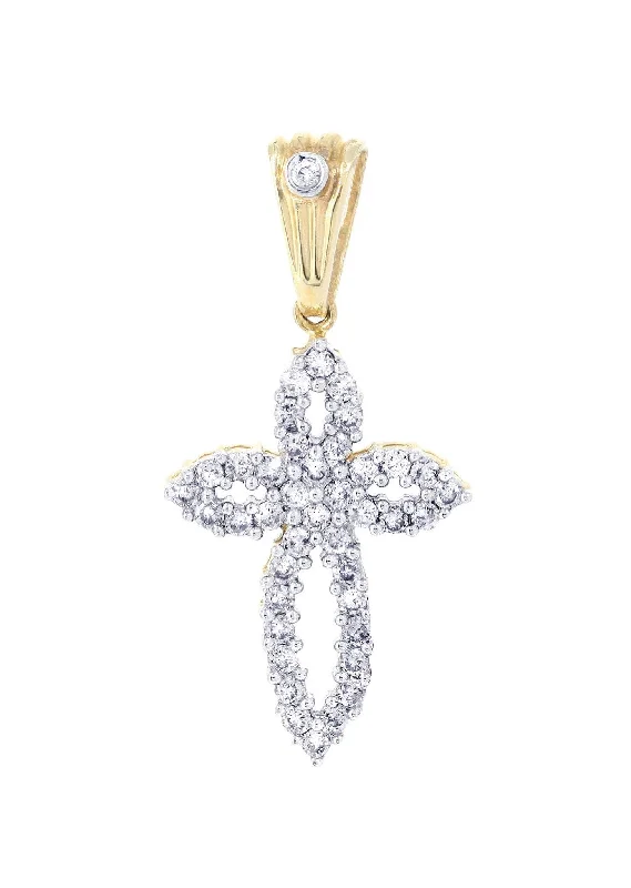 Diamond Cross Pendant | 0.54 Carats | 1.88 Grams