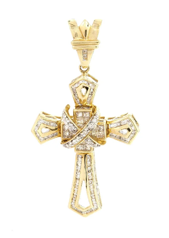 Diamond Cross Pendant | 0.97 Carats | 6.47 Grams