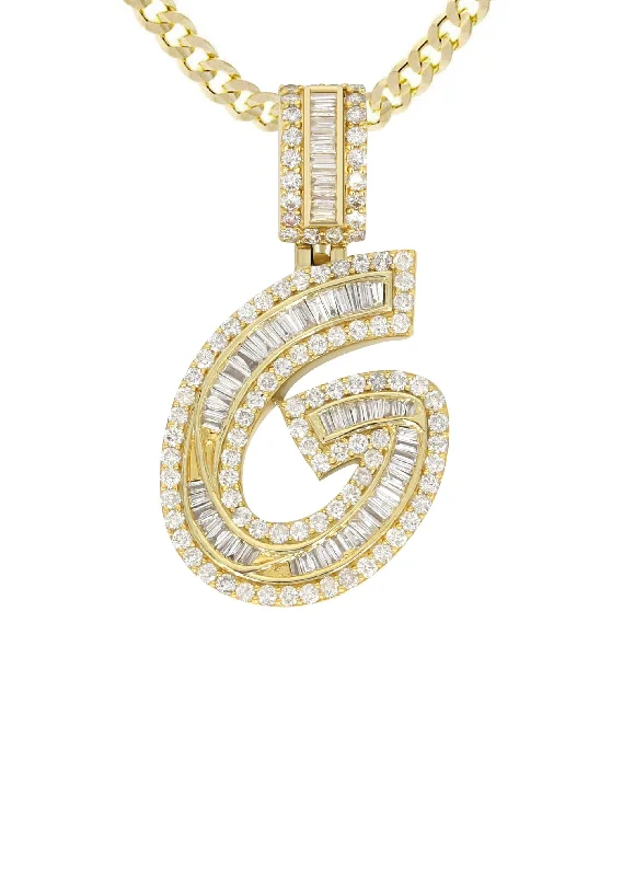 14k-yellow-gold-letter-g-baguette-diamond-pendant-cuban-chain-2-4-carats