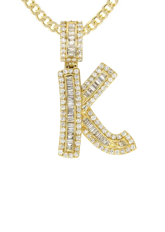 14k-yellow-gold-letter-k-baguette-diamond-pendant-cuban-chain-2-17-carats