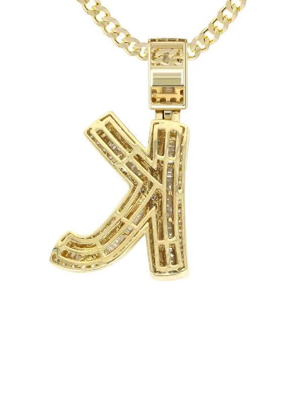 14k-yellow-gold-letter-k-baguette-diamond-pendant-cuban-chain-2-17-carats