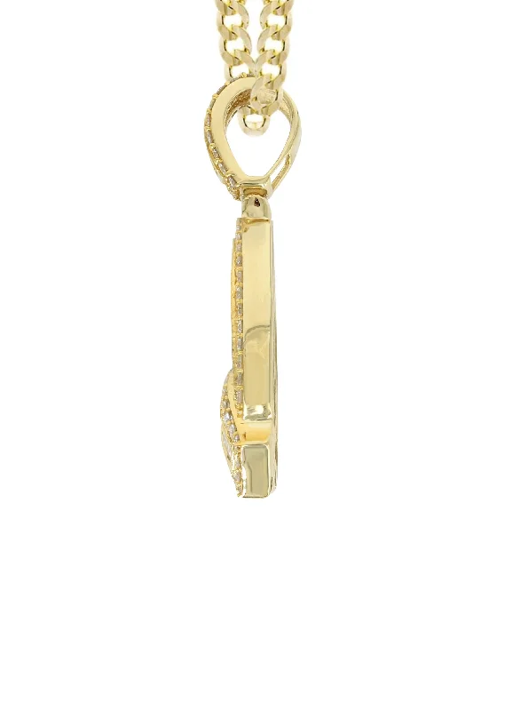 14k-yellow-gold-letter-q-baguette-diamond-pendant-cuban-chain-2-22-carats