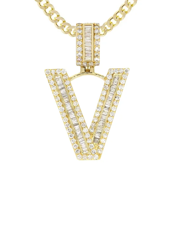 14k-yellow-gold-letter-v-baguette-diamond-pendant-cuban-chain-1-81-carats