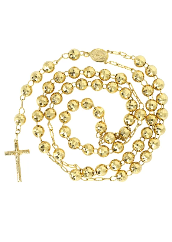 14K Yellow Gold Rosary Chain