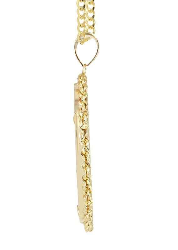 14k-yellow-gold-round-rope-link-picture-pendant-gold-chain-appx-1-6-inch