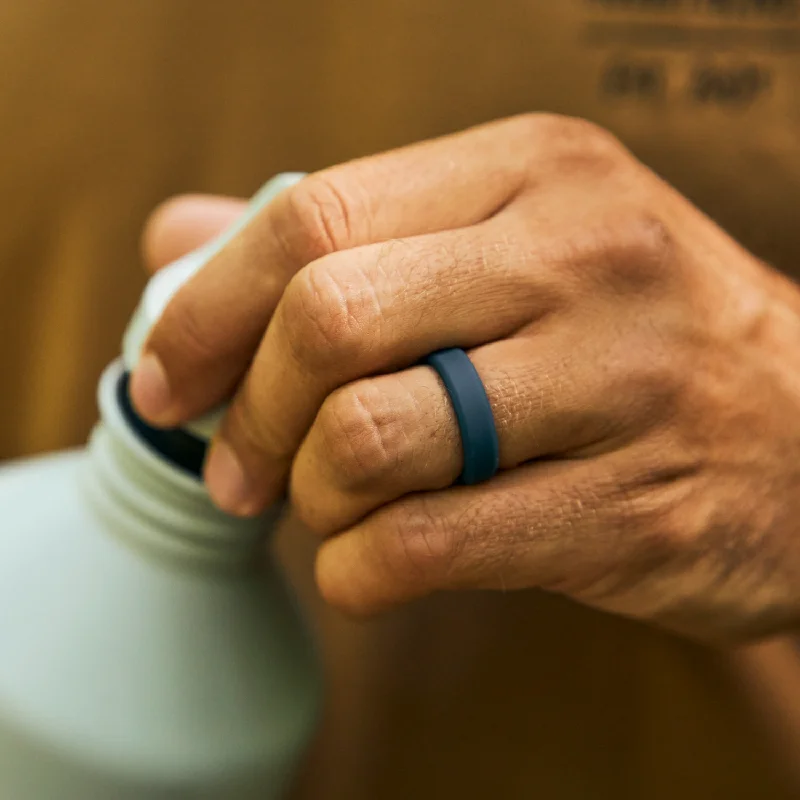 alpine-navy-silicone-ring-6mm