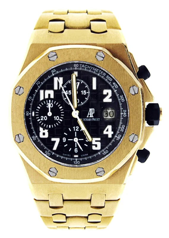 Audemars Piguet Royal Oak Offshore | 18K Yellow Gold | 42 Mm