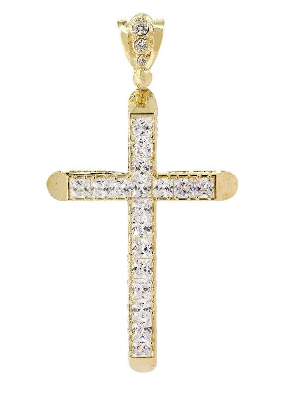 10K Gold Cross Pendant  |  15.5 Grams