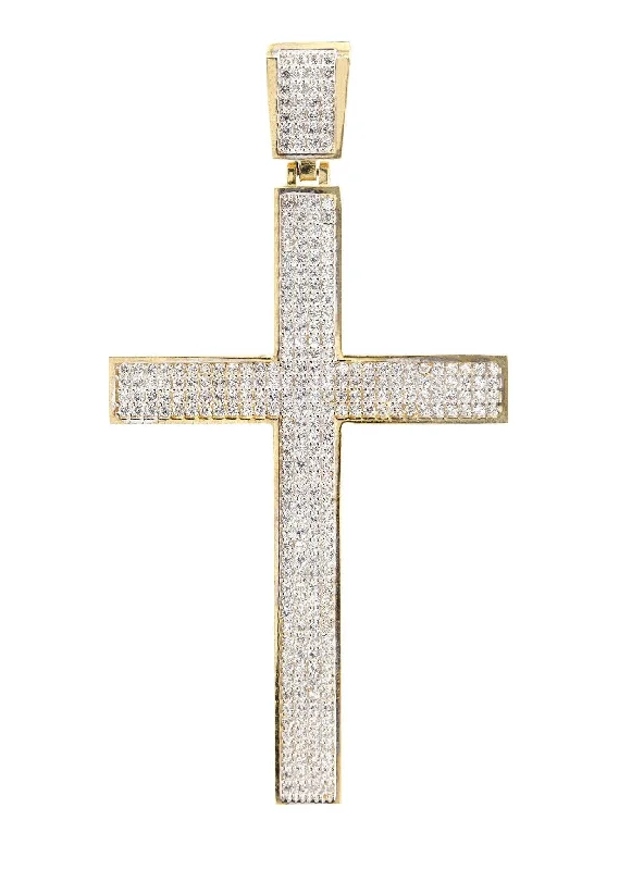 10K Gold Cross Pendant  |  21 Grams