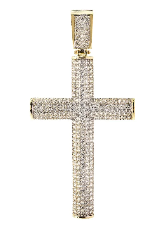 10K Gold Cross Pendant  |  6.5 Grams