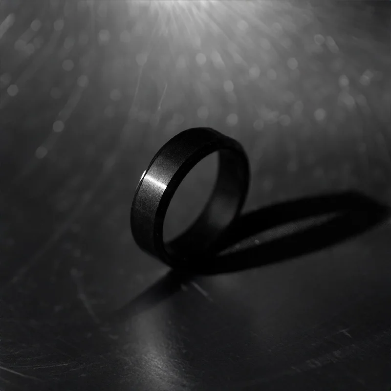 Beveled Band Ring