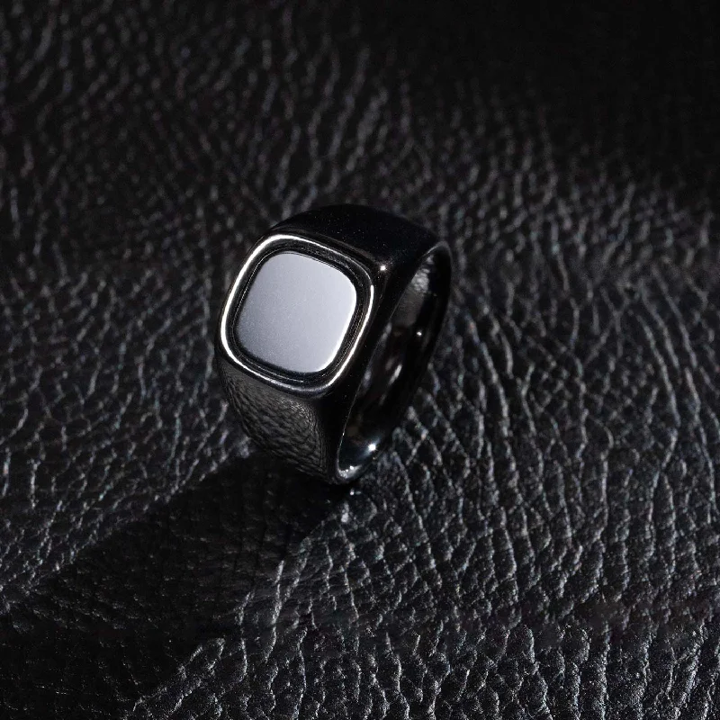 Black Lantern Signet Ring