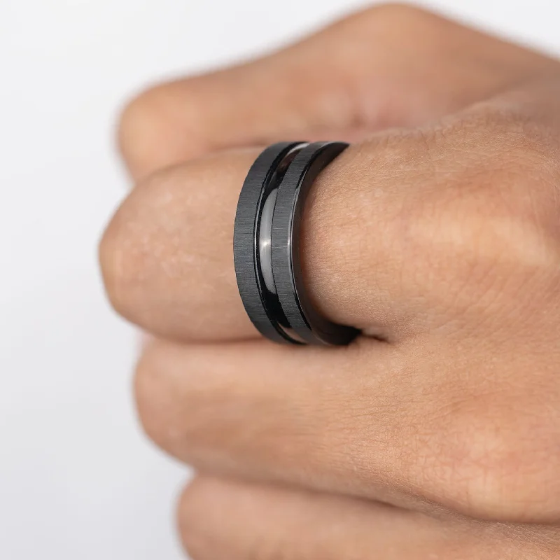 black-titanium-brushed-ring