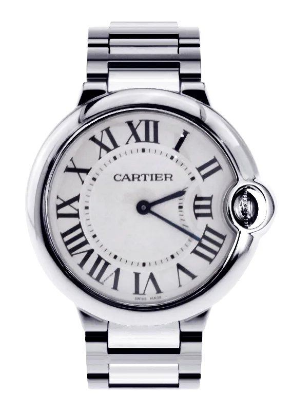 Cartier Ballon Bleu Watch For Women | Stainless Steel | 28.6 Mm